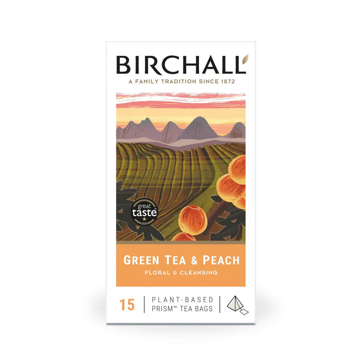 Birchall Green Tea & Peach