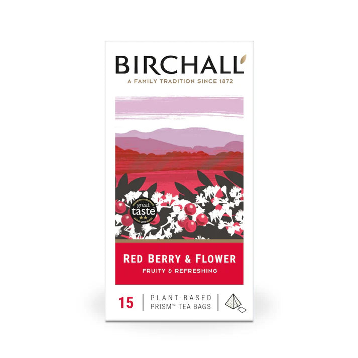 Birchall Red Berry & Flower