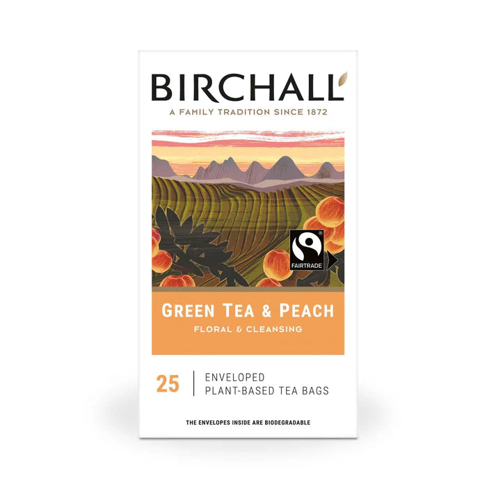 Birchall Green Tea & Peach