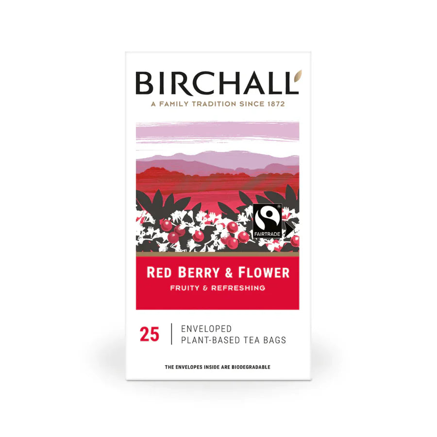 Birchall Red Berry & Flower