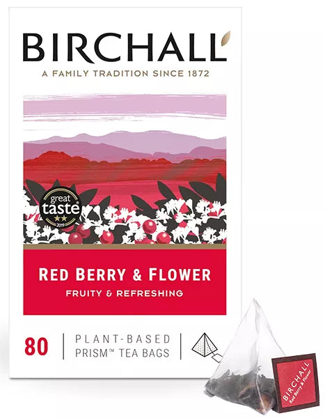 Birchall Red Berry & Flower