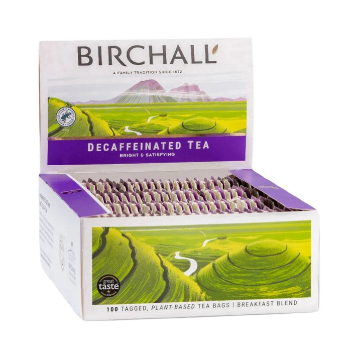 Birchall (100) Decaffeinated Tea Bags (RFA)