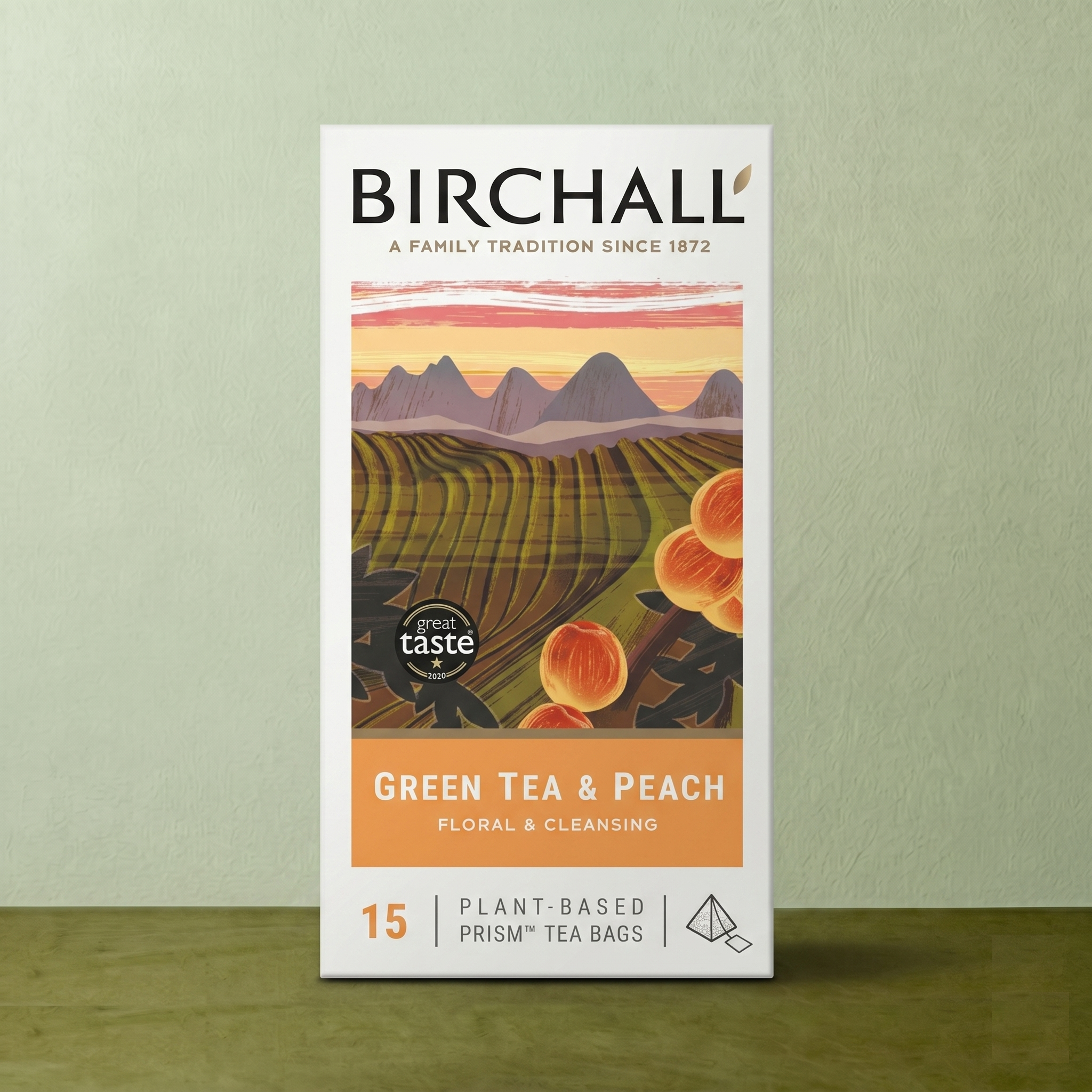 Birchall Green Tea & Peach