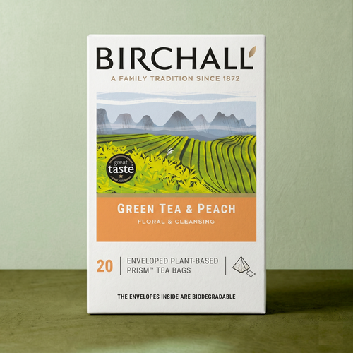 Birchall Green Tea & Peach