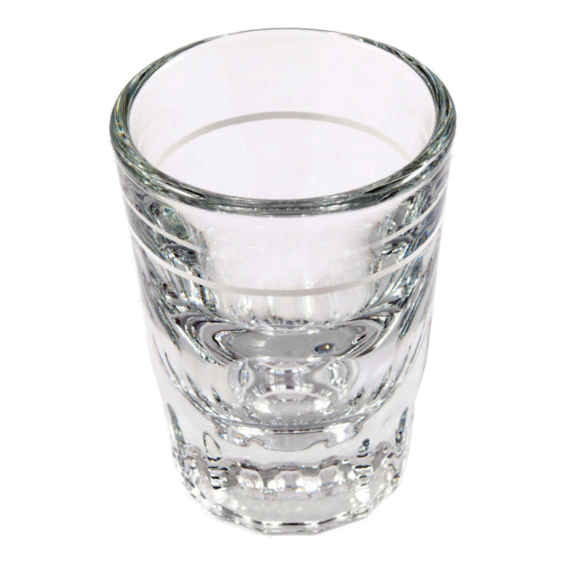 Shot Glass 2oz Lined - John Street Beverage Espresso