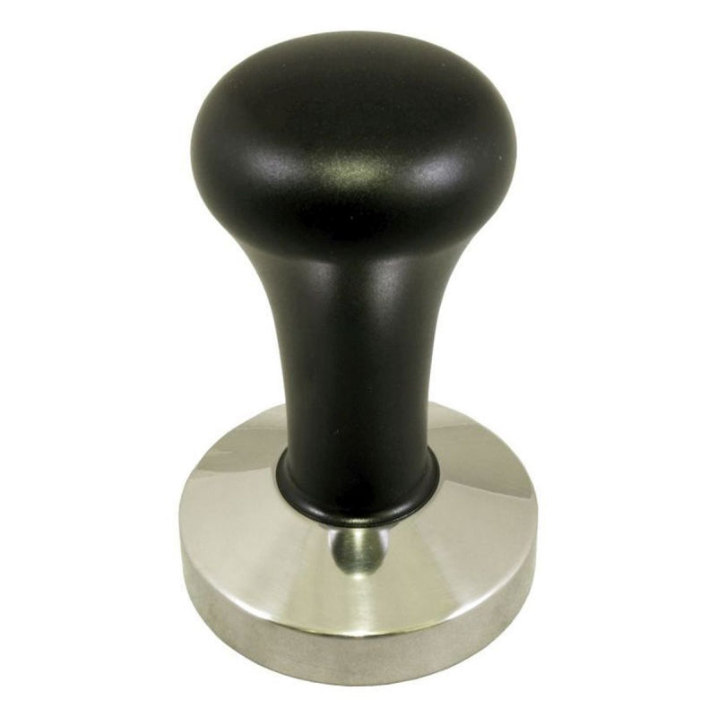 TAMPER STAINLESS STEEL BLACK - 57MM - John Street Beverage Espresso