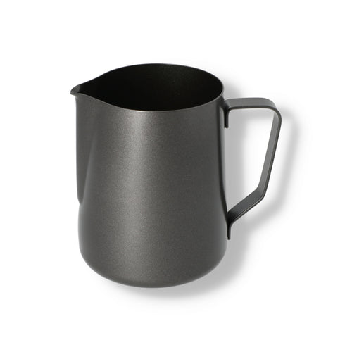 Black Teflon Milk Foaming Jug - John Street Beverage Espresso
