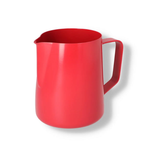 Red Teflon Milk Foaming Jug - John Street Beverage Espresso