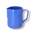 Blue Teflon Foaming Jugs - John Street Beverage Espresso