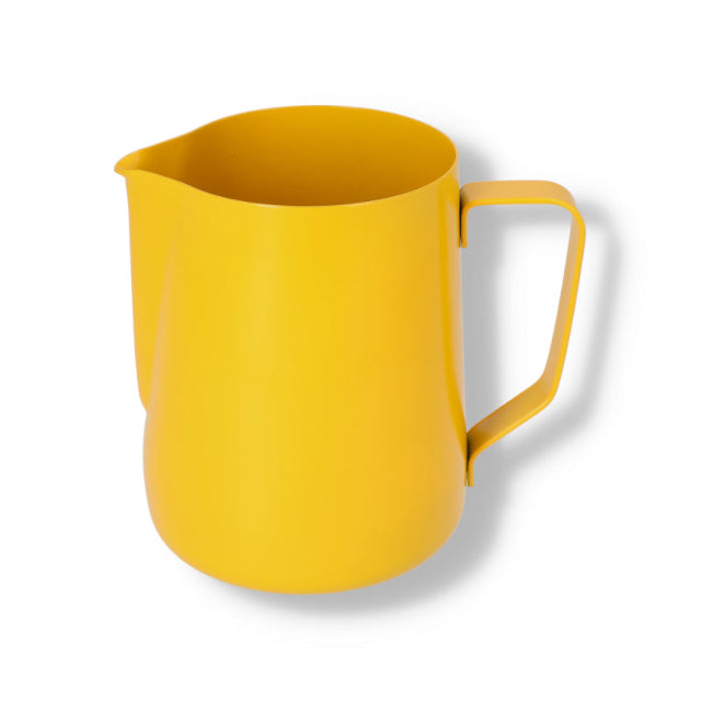 Yellow Teflon Foaming Jugs - John Street Beverage Espresso