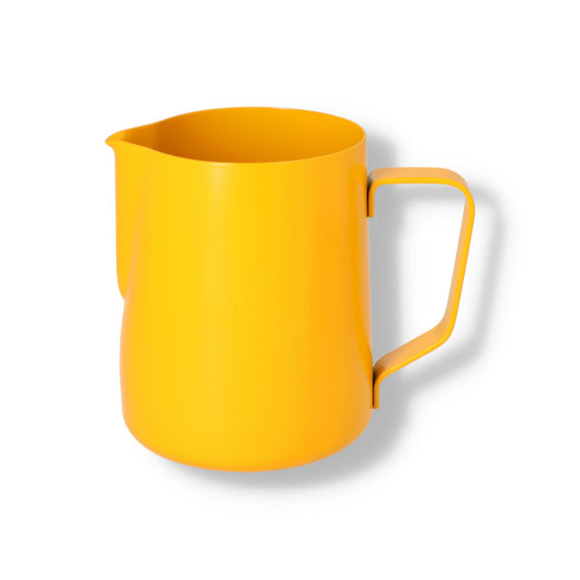 Yellow Teflon Foaming Jugs - John Street Beverage Espresso