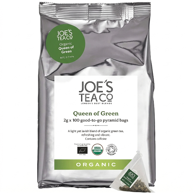 Joes Tea (100) Org Queen of Green