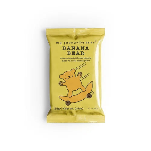 Artisan Banana Bear Biscuits  1 x 24