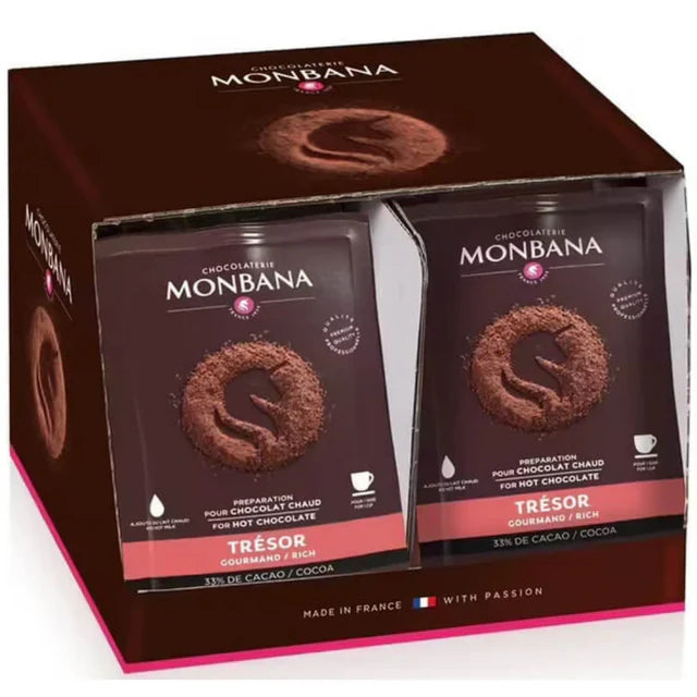 Monbana Chocolate Sachets (100 x 30g)