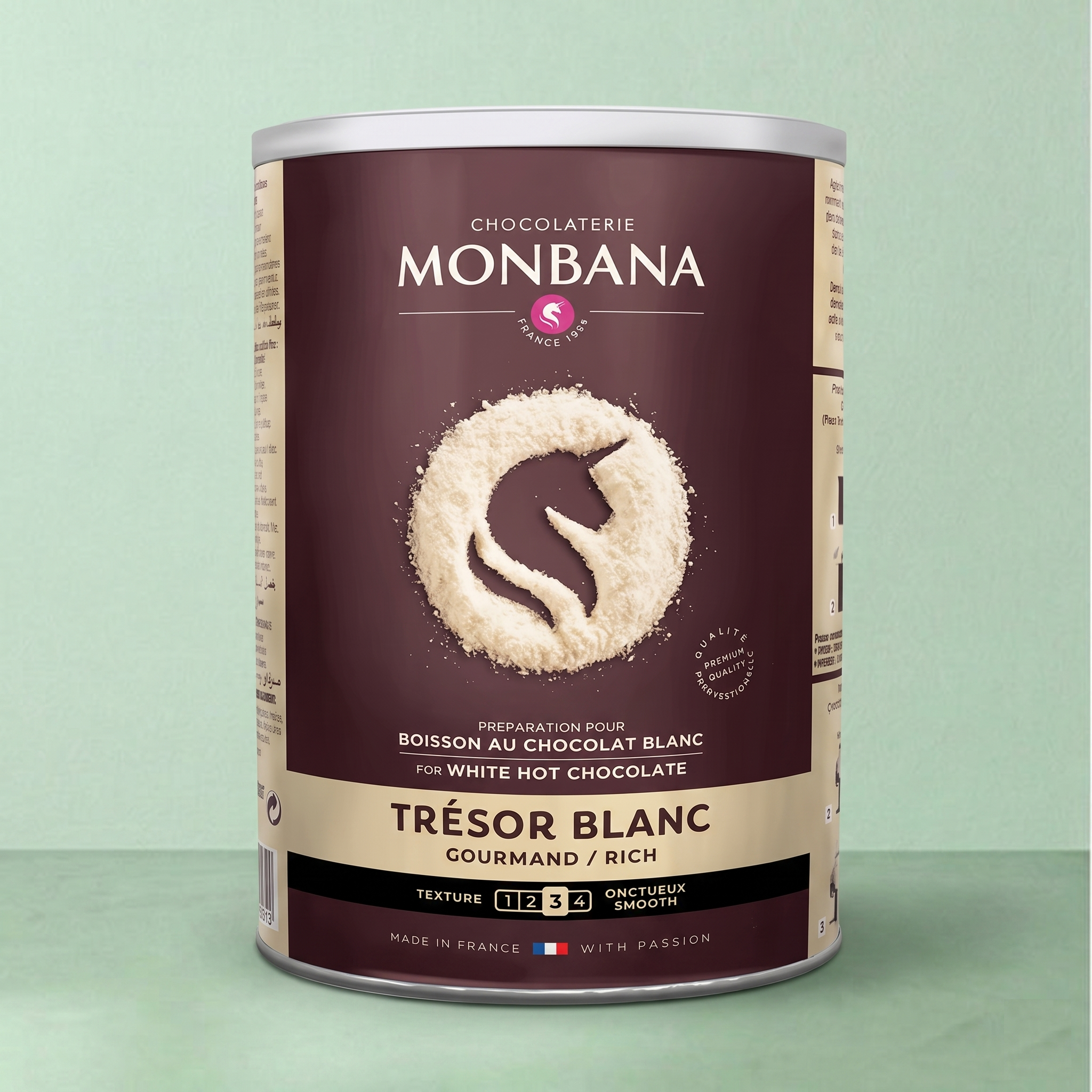 Monbana Tresor White Choc (500g) - John Street Beverage Espresso