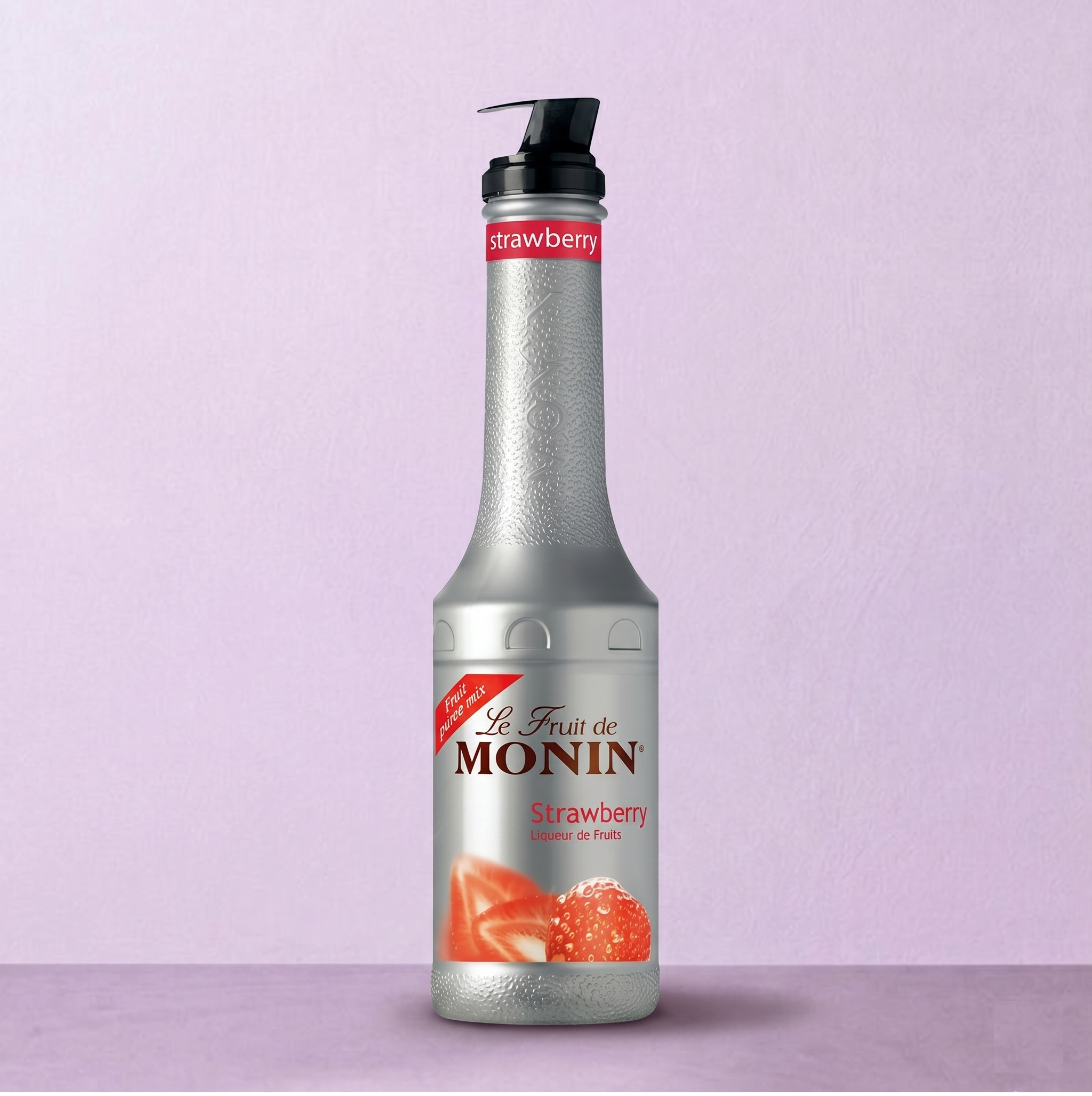 Monin Strawberry Puree (1 Litre) - John Street Beverage Espresso