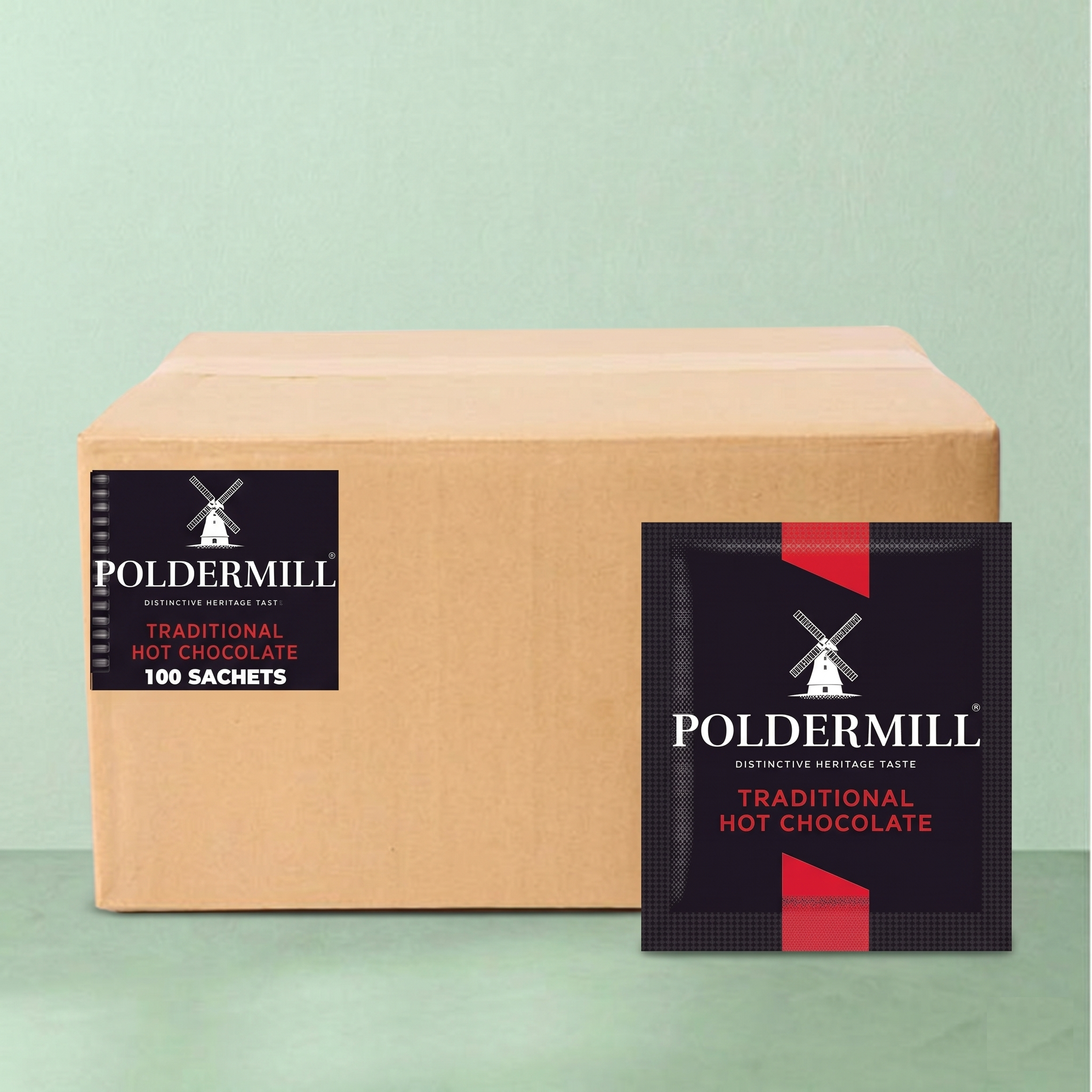 Poldermill Chocolate Sachets 100 x 23g - John Street Beverage Espresso