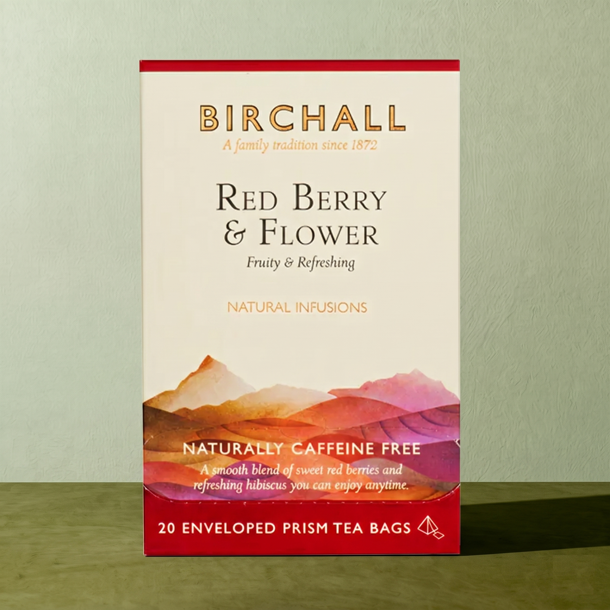 Birchall Red Berry & Flower
