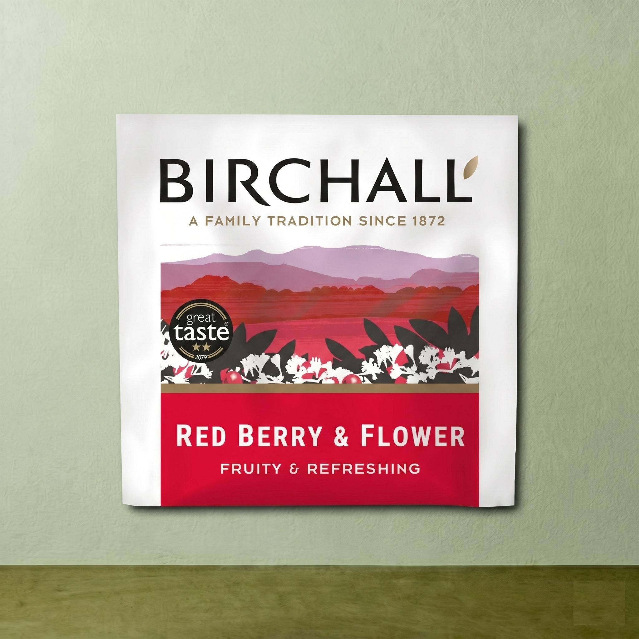 Birchall Red Berry & Flower