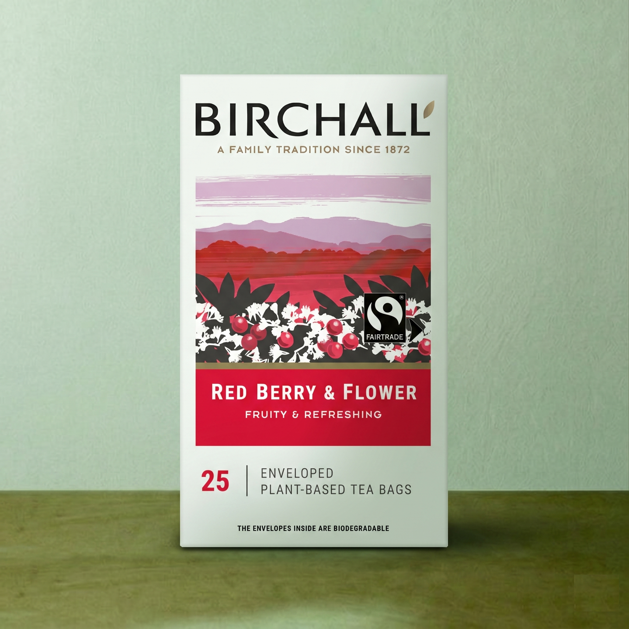 Birchall Red Berry & Flower