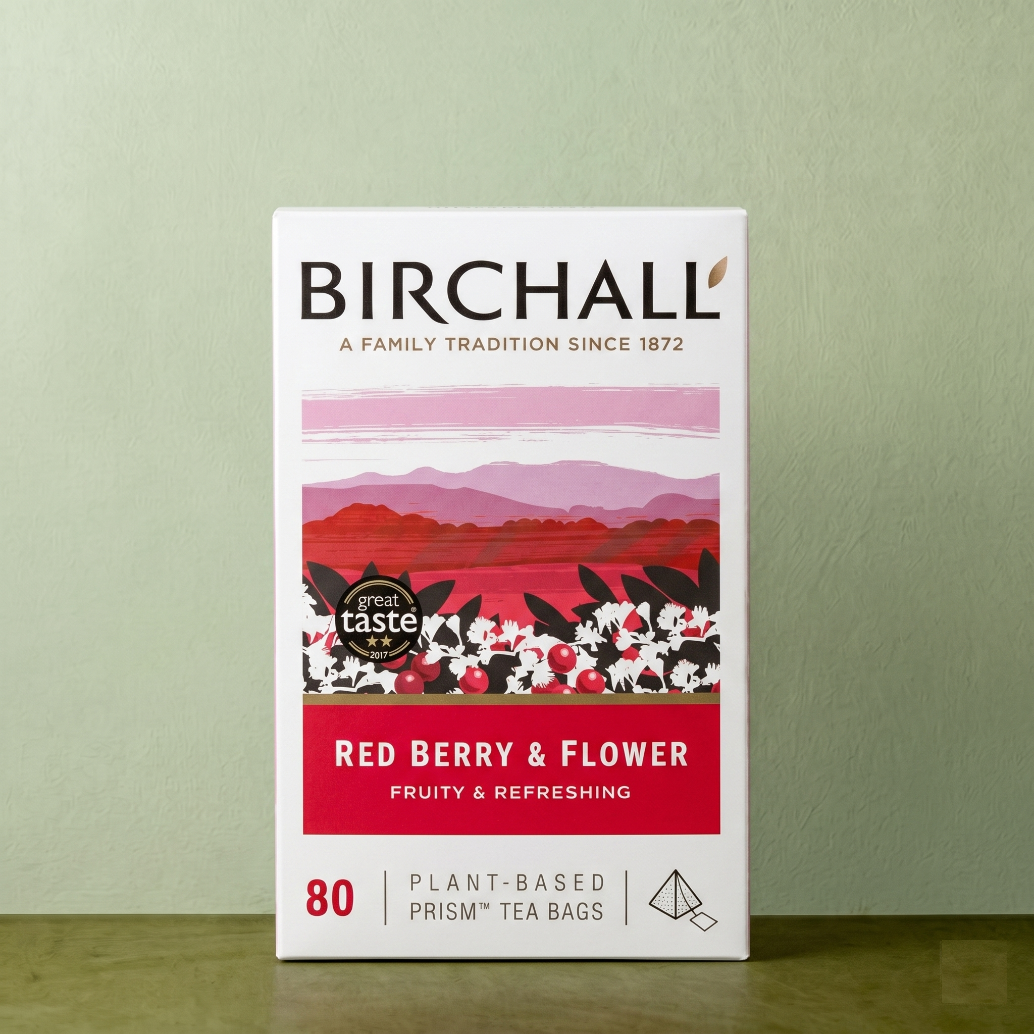 Birchall Red Berry & Flower