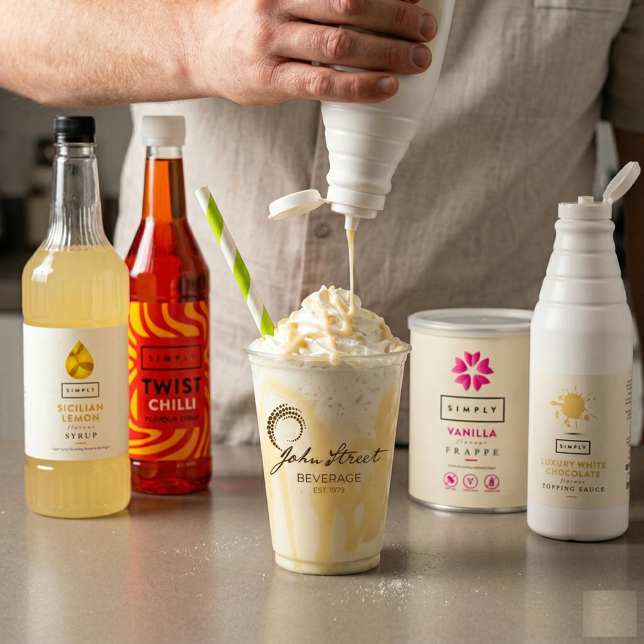 Sicilian Lemon Muffin Frappe