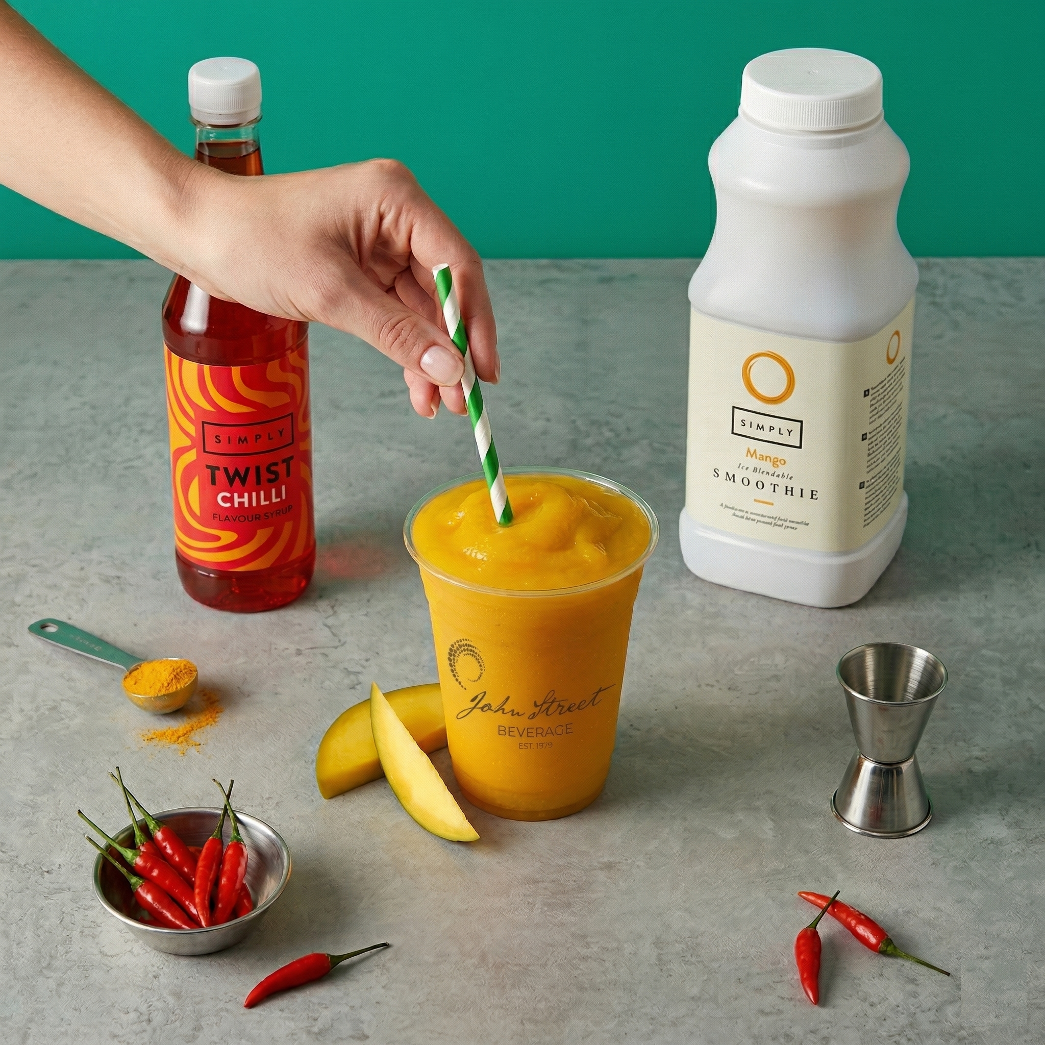 Spicy Mango Smoothie