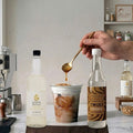 White Chocolate Cookie Iced Latte - John Street Beverage Espresso