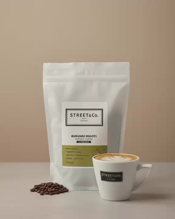 Street & Co Burundi Smooth Speciality Coffee (Q Score 86.25) (20% Off)